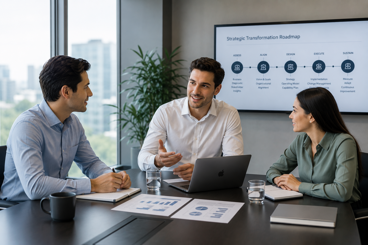 McGrandGroup team in consultation